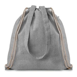 2 Tone Cotton String Bag Grey