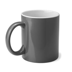 Laser Ceramic Mug Grey