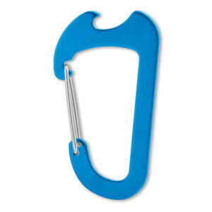Carabiner Shape Bottle Opener Royal Blue