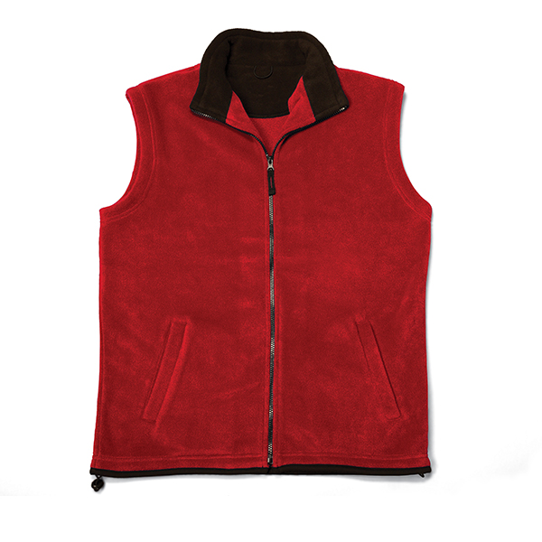 Fleece Body Warmer Red