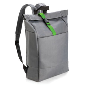 Roll Down Backpack Document Bag Lime