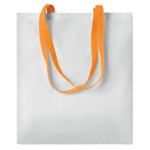 Colour Handle Shopper Orange