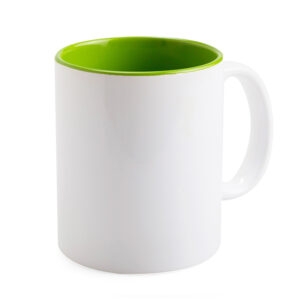 Colour Sublimation Mug Lime