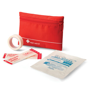 Pocket Pal First Aid Pouch Red