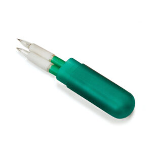 Pen and Pencil Set in Tube Green