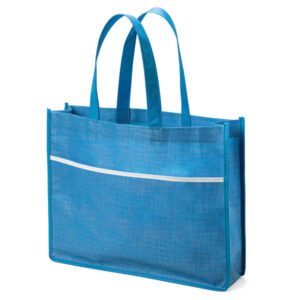 Evandale Tote Cyan