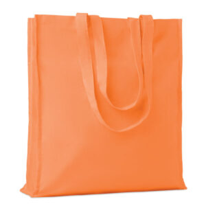 Cotton Colour Shopper Orange