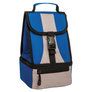 Double Becker Clip Cooler Grey Royal Blue & Black