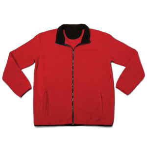 Mens Fleece Jacket Red