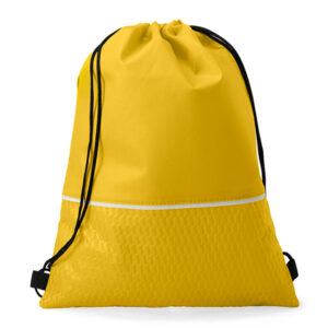 Ridge Drawstring Bag Yellow