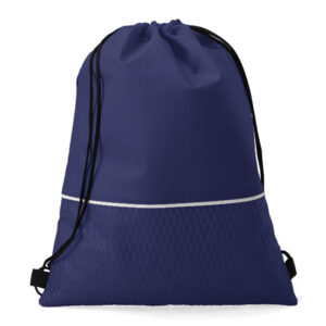 Ridge Drawstring Bag Navy