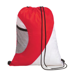 Two tone Drawstring Red & White