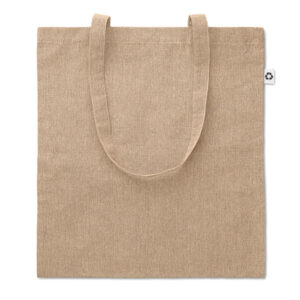 2 Tone Cotton Shopper Beige