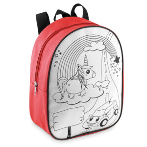 Sketchy Backpack Red