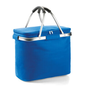 Picnic Cooler Basket Royal Blue