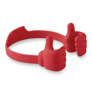 Thumbs Up Phone Stand Red