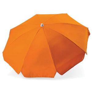 8 Panel Beach Umbrella Orange