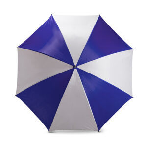 8 Panel Golf Umbrella White & Royal Blue