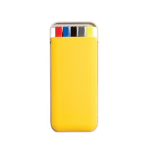 Big 5 Pen, Pencil&HighlighterSet Yellow