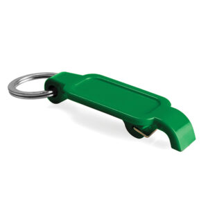 Aero Keyholder Bottle Opener Green