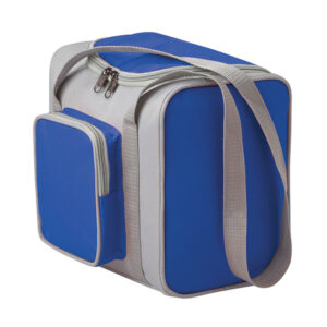 Snack Pack Cooler Grey & Royal Blue