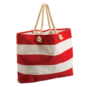 Trendy Beach Bag Red