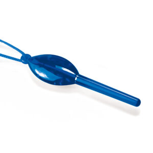 Oval Neck Pen Blue