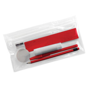 Back a Buddy Stationery Set Red