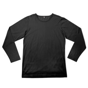 Mens L/ sleeve  T Black